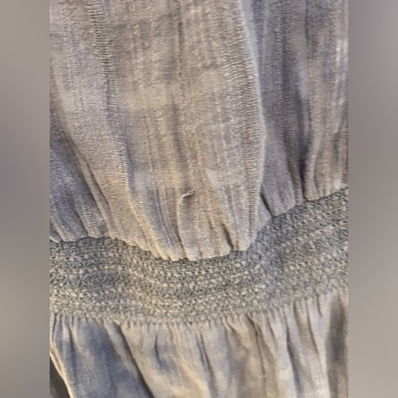 Tory Burch Loretta off the shoulder linen dress size M - Picture 4 of 5